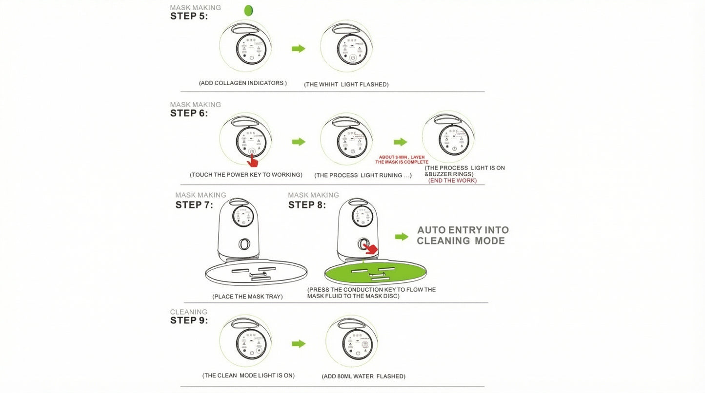 Zenvio™ PureBlend Collagen Facial Mask Maker