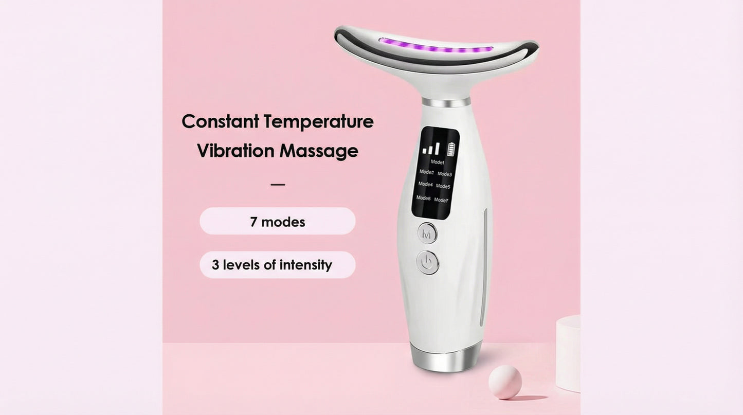 Zenvio™ LumiWave LED Face & Neck Massager